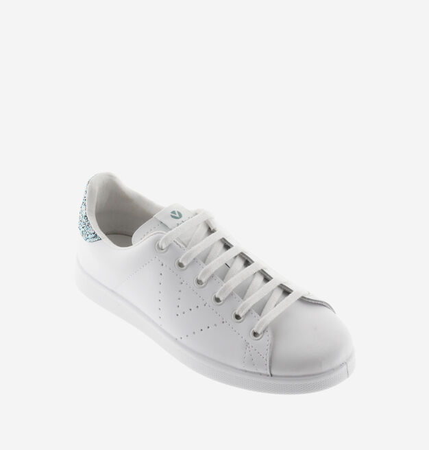 TENIS PIEL & GLITTER CARIBE