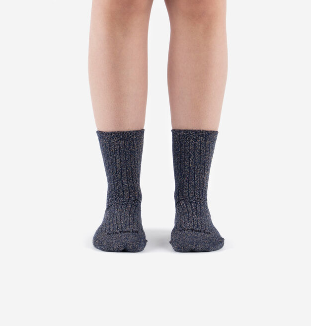 MEIA BAREFOOT LUREX