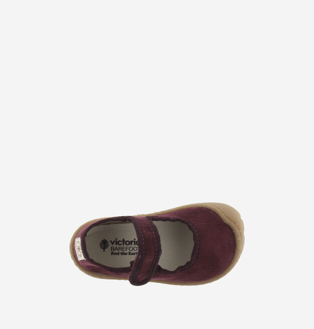 BOSCO STRAP BAREFOOT CORDUROY MARY JANE