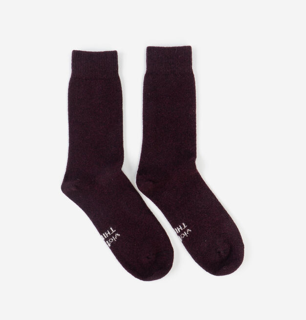 WOLLE-SOCKE UNI