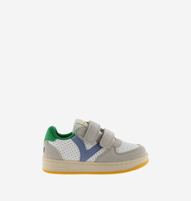 TIEMPO STRAPS PERFORATED FAUX LEATHER & SUEDE