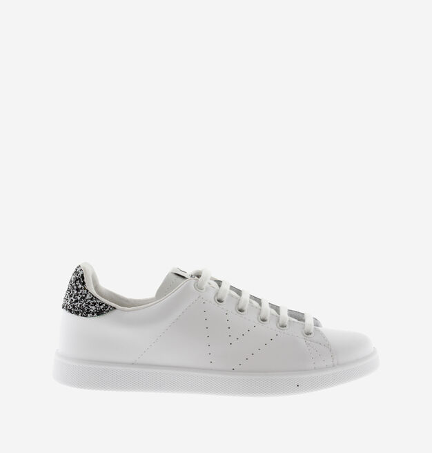 TENIS PIEL & GLITTER COCO