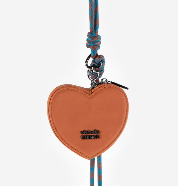 CHARM PORTA-MOEDAS CORA&Ccedil;&Atilde;O