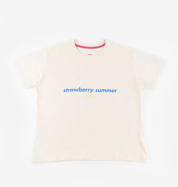 T-SHIRT ALGODÃO STRAWBERRY