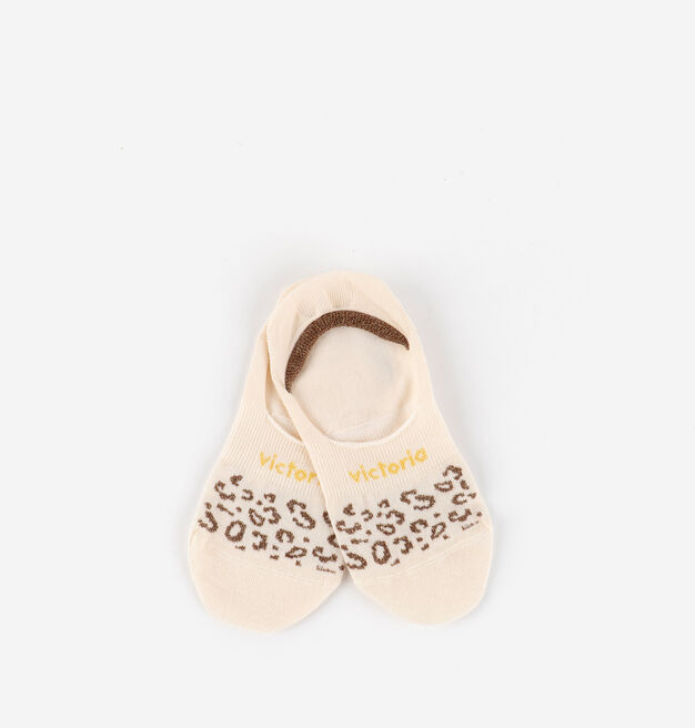 MEIA INVIS&Iacute;BEL ANIMAL PRINT