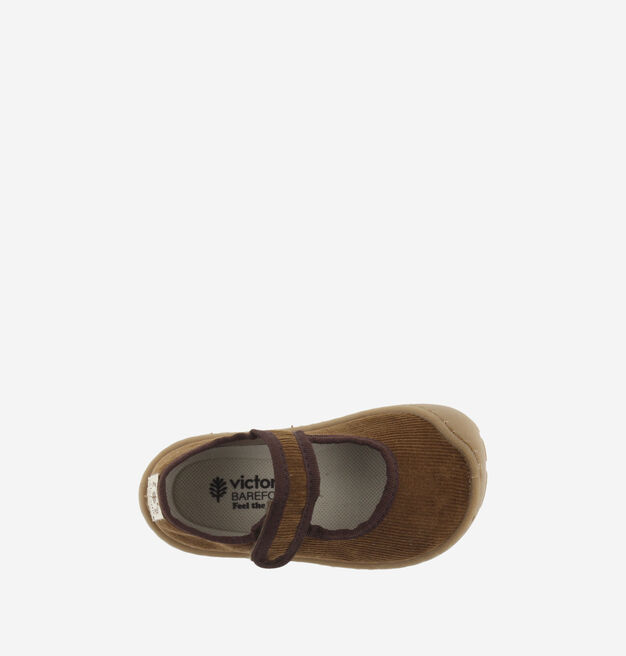 BOSCO STRAP BAREFOOT CORDUROY MARY JANE