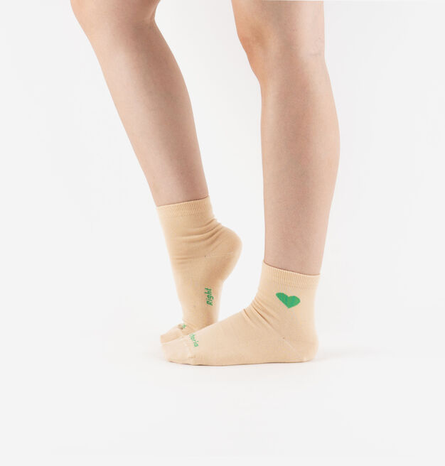MEIA BAREFOOT ALGOD&Atilde;O CORA&Ccedil;&Atilde;O