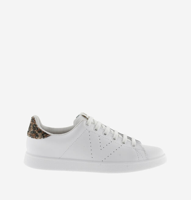 TENIS LEATHER & GLITTER