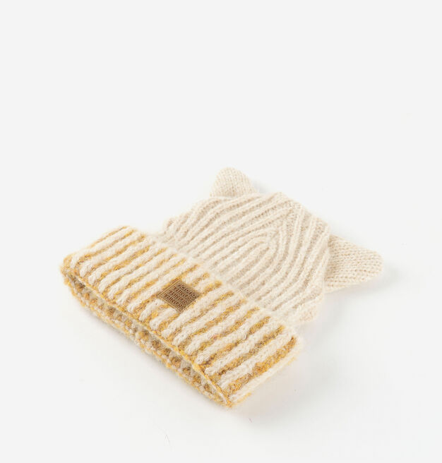 GORRO MALHA ORELHINHAS