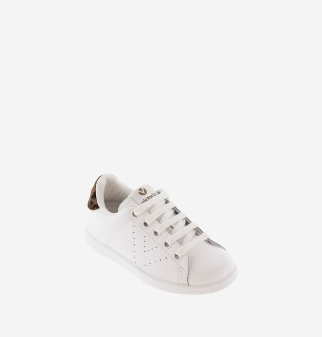 TENIS PIEL & GLITTER LEOPARDO