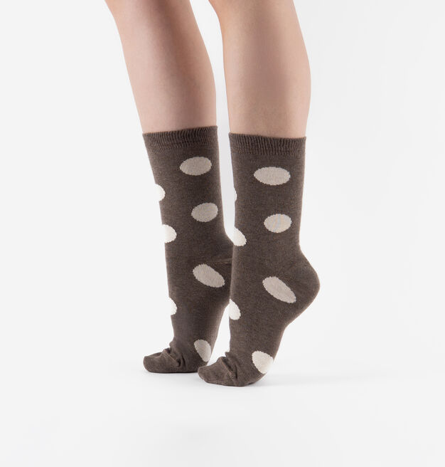 COTTON SOCK POLKA DOTS