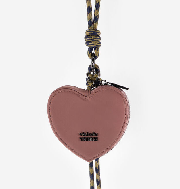 CHARM PORTA-MOEDAS CORA&Ccedil;&Atilde;O