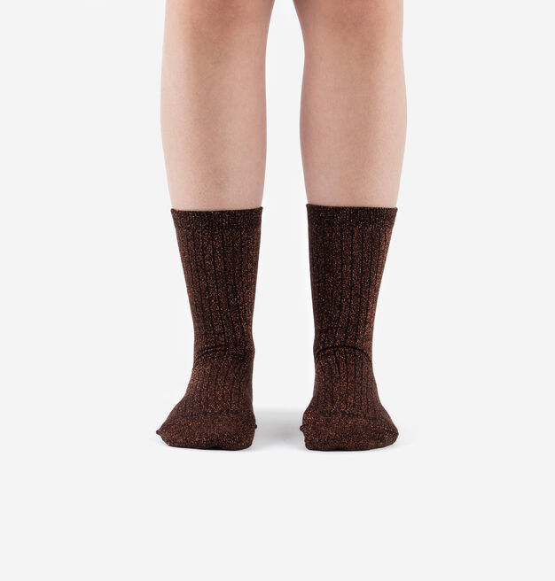 MEIA BAREFOOT LUREX