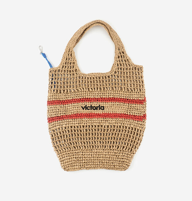 BOLSA RÁFIA RISCAS