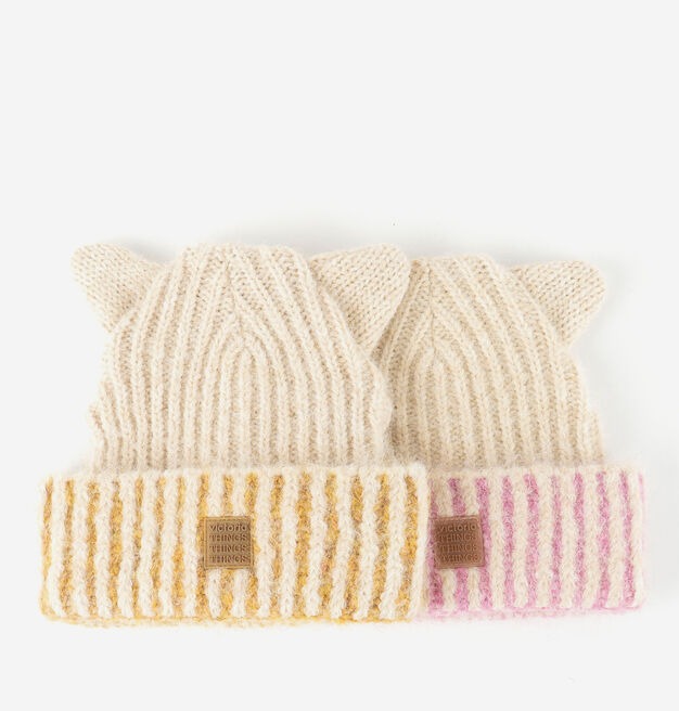 GORRO MALHA ORELHINHAS