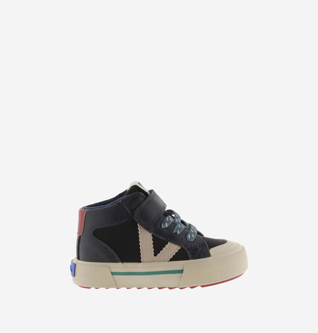 TRIBU STRAP FAUX LEATHER ANKLE BOOT & ELASTIC
