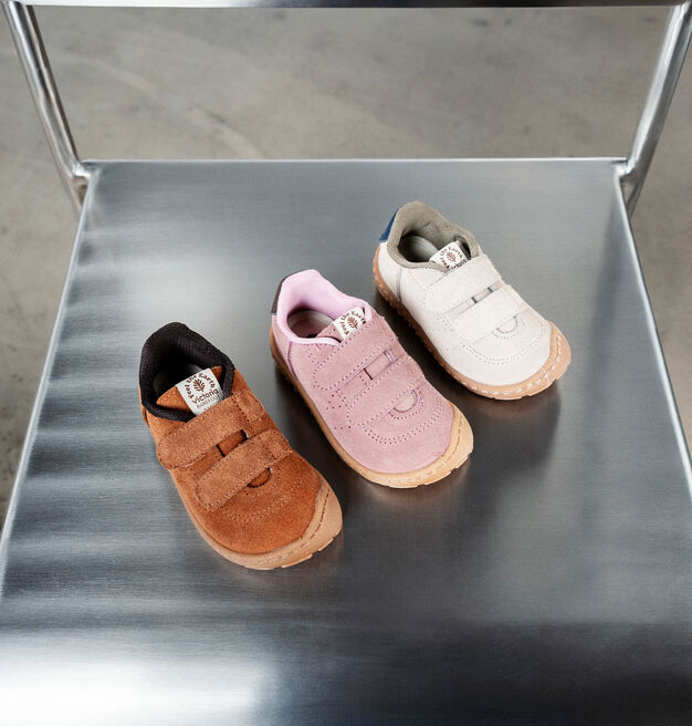 BOSCO BAREFOOT KLETTVERSCHL&Uuml;SSE VELOURSLEDER