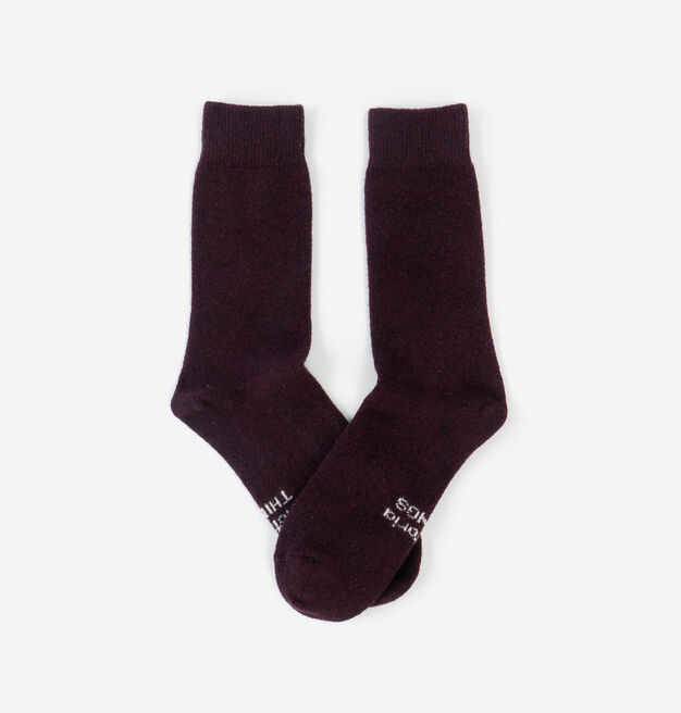 WOLLE-SOCKE UNI