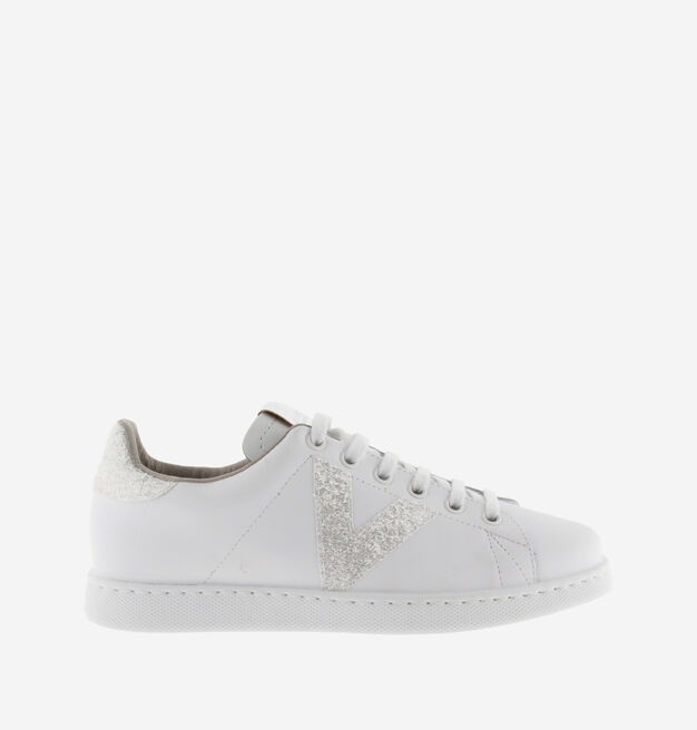 TENIS PELLE & GLITTER