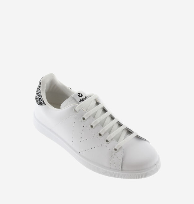 TENIS PIEL & GLITTER COCO