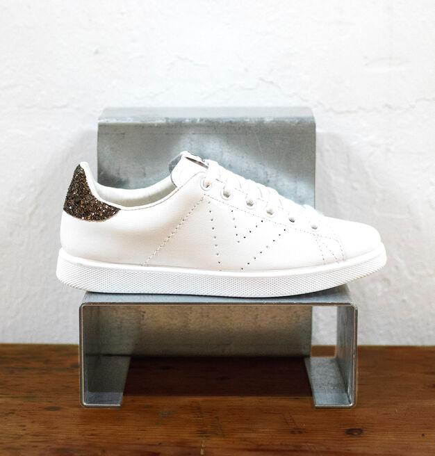 TENIS LEDER & GLITZER