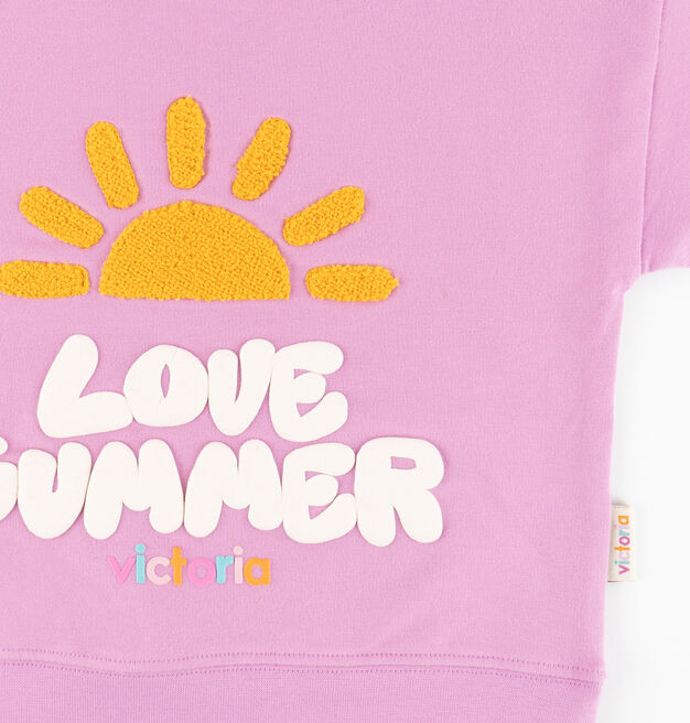 SWEATSHIRT ALGOD&Atilde;O LOVE