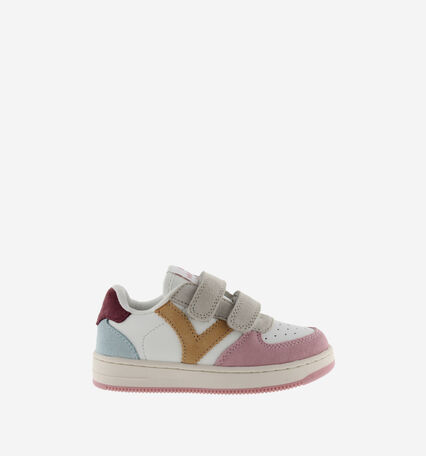 TIEMPO STRAPS FAUX LEATHER & MULTICOLOURED SUEDE