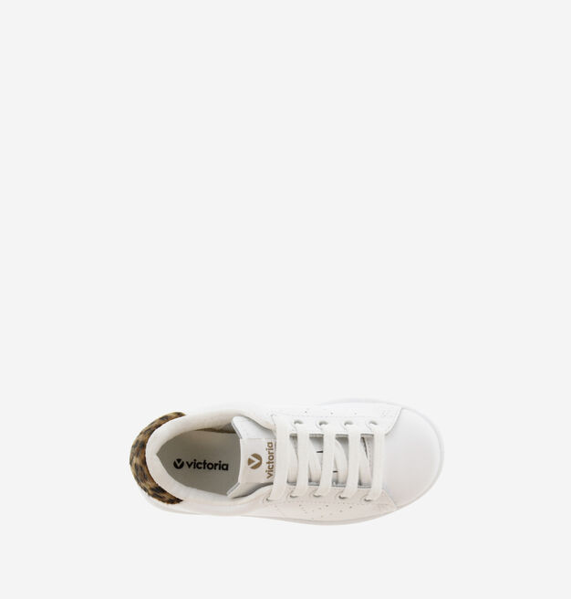 TENIS PIEL & GLITTER LEOPARDO