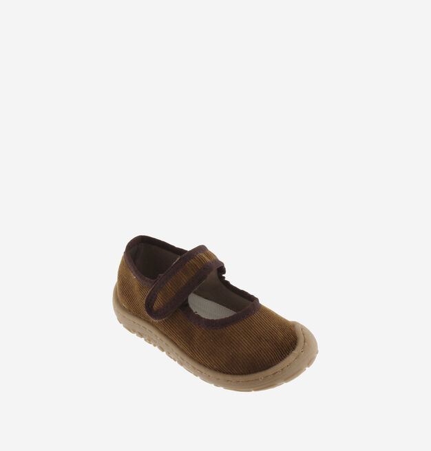 BOSCO STRAP BAREFOOT CORDUROY MARY JANE