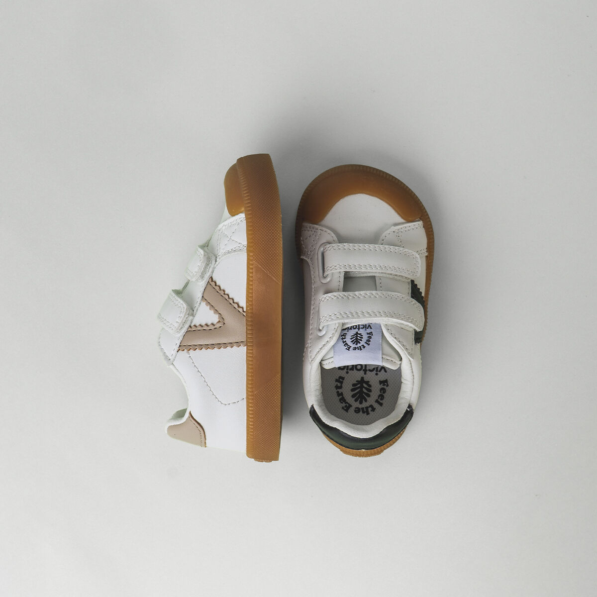OLIVER BAREFOOT STRAPS FAUX LEATHER & CONTRAST