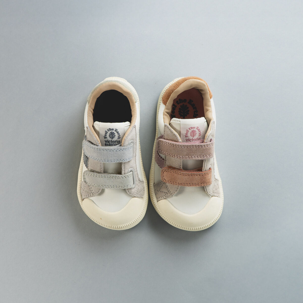 OLIVER STRAPS BAREFOOT FAUX LEATHER & SUEDE