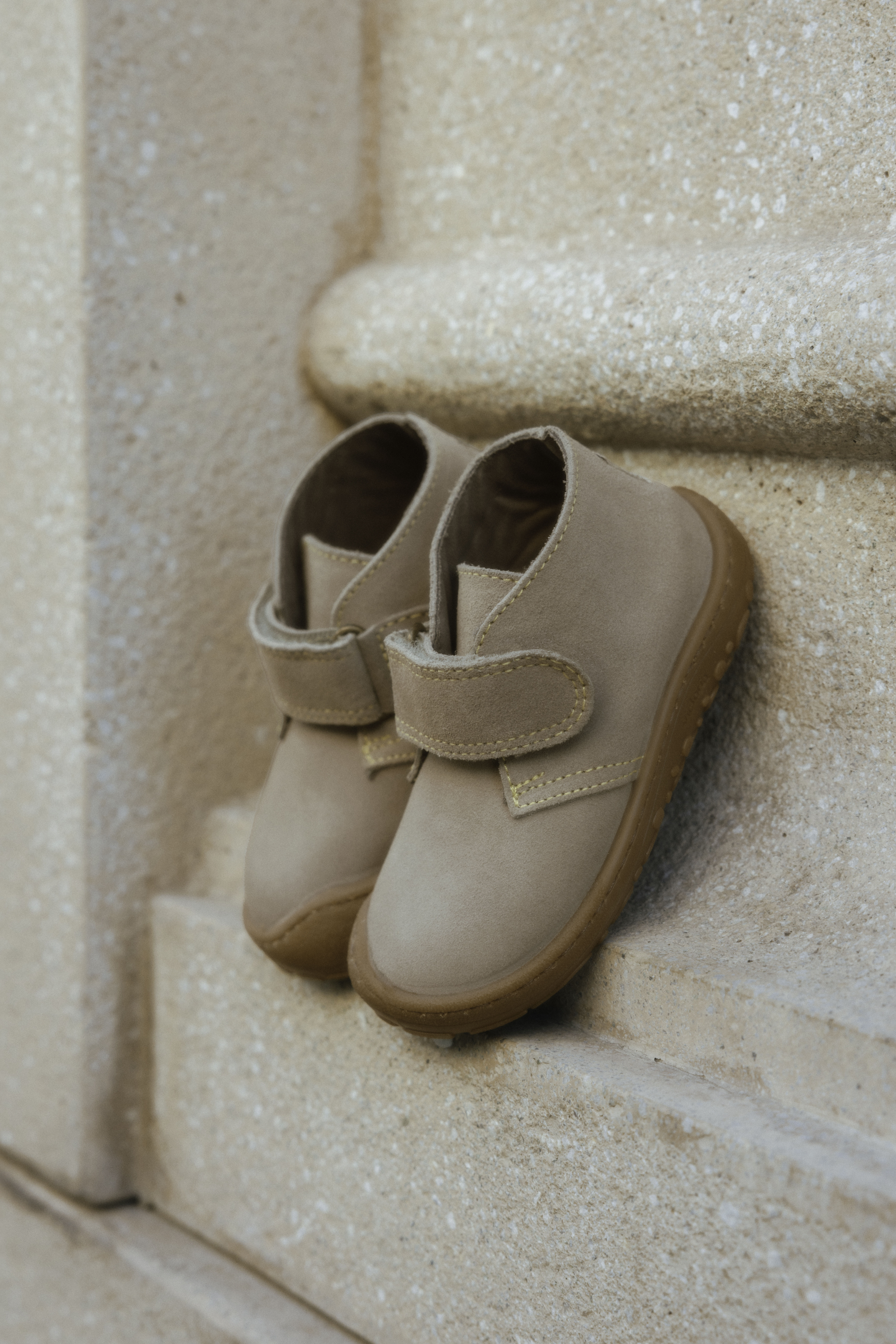 BOSCO BAREFOOT STRAP SUEDE ANKLE BOOT