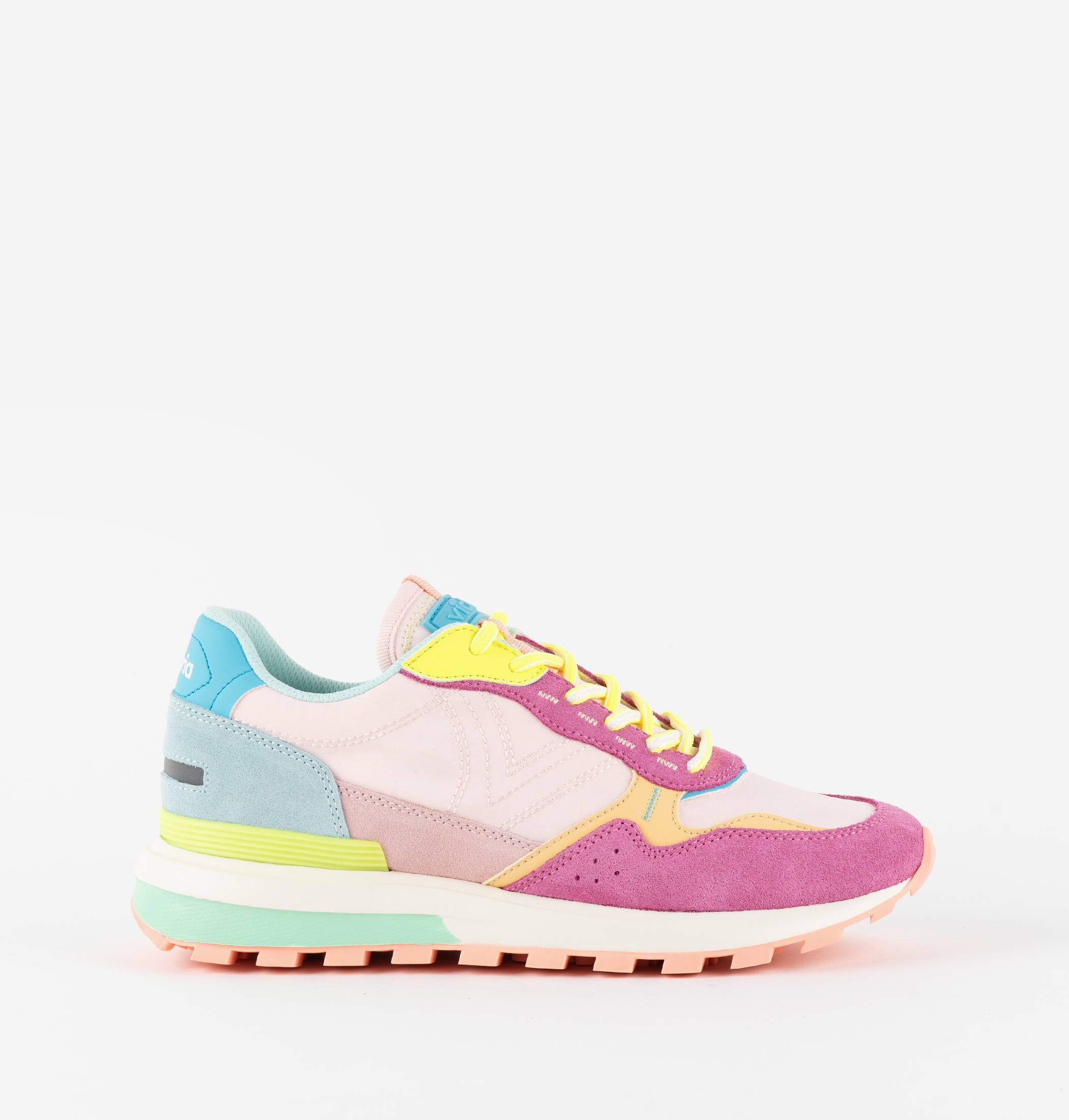 LUNA NYLON & COURO RACHADO MULTICOLORIDO