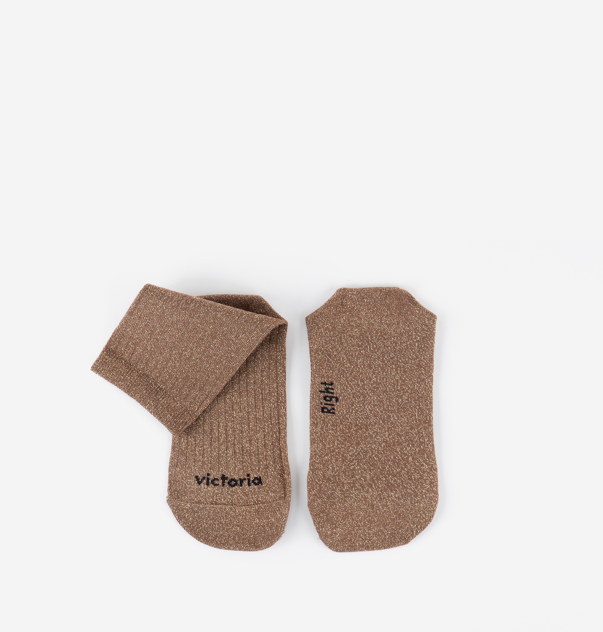 MEIA BAREFOOT LUREX