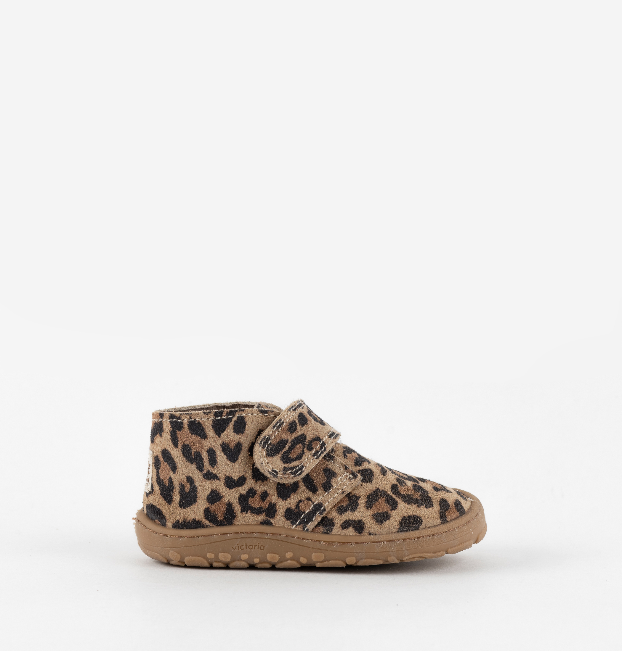 BOSCO TIRA BOTIM BAREFOOT COURO RACHADO LEOPARDO
