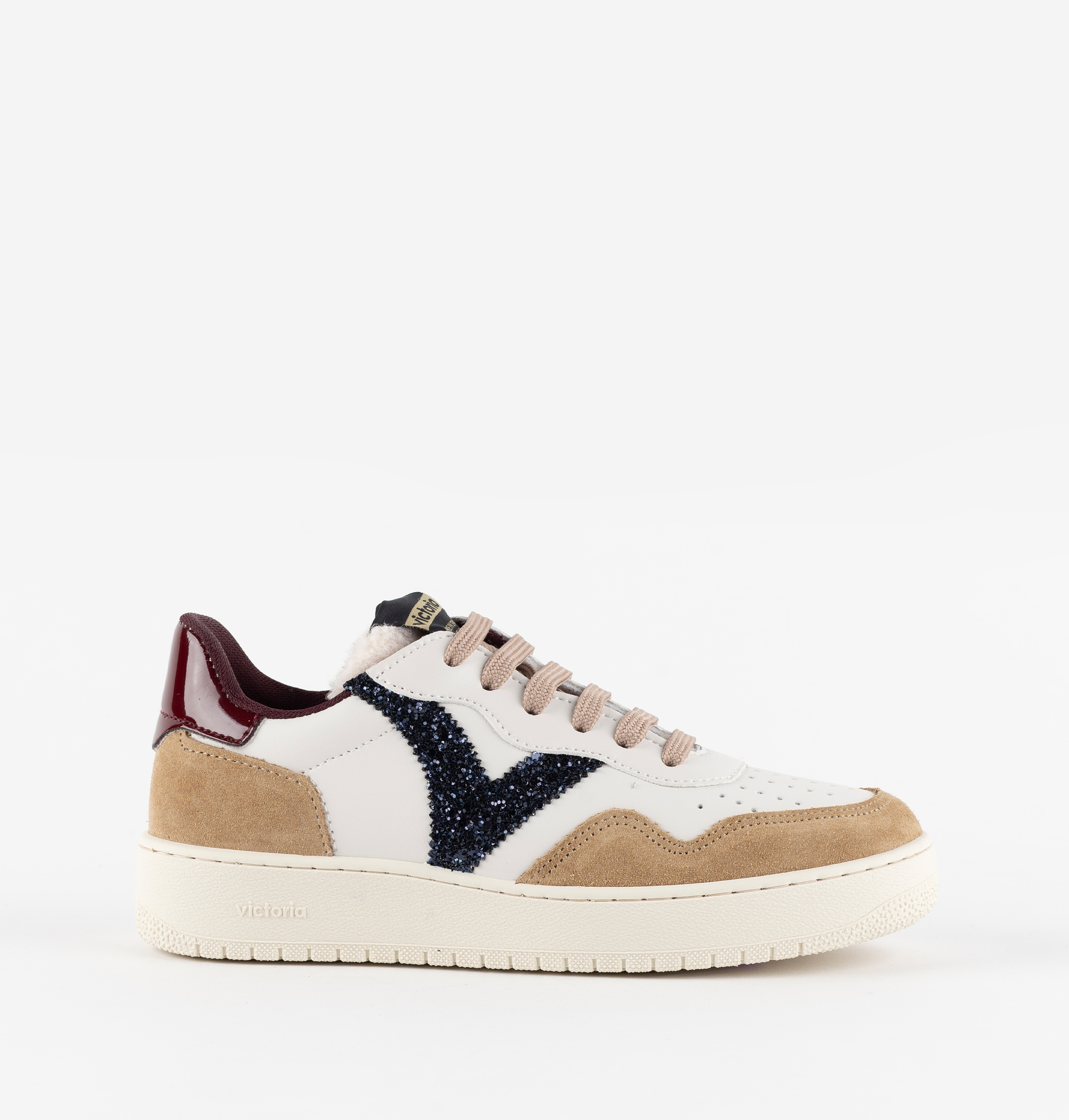 MADRID EFFET CUIR/DAIM & PAILLETTES