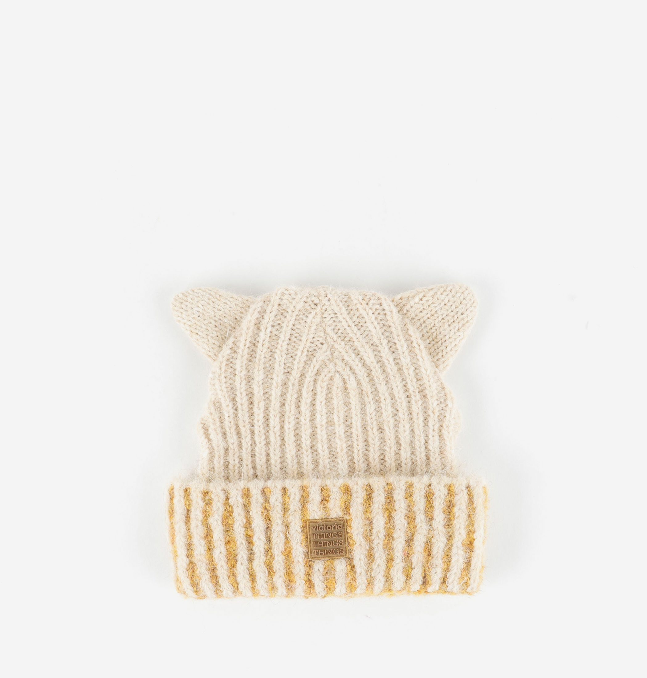GORRO MALHA ORELHINHAS