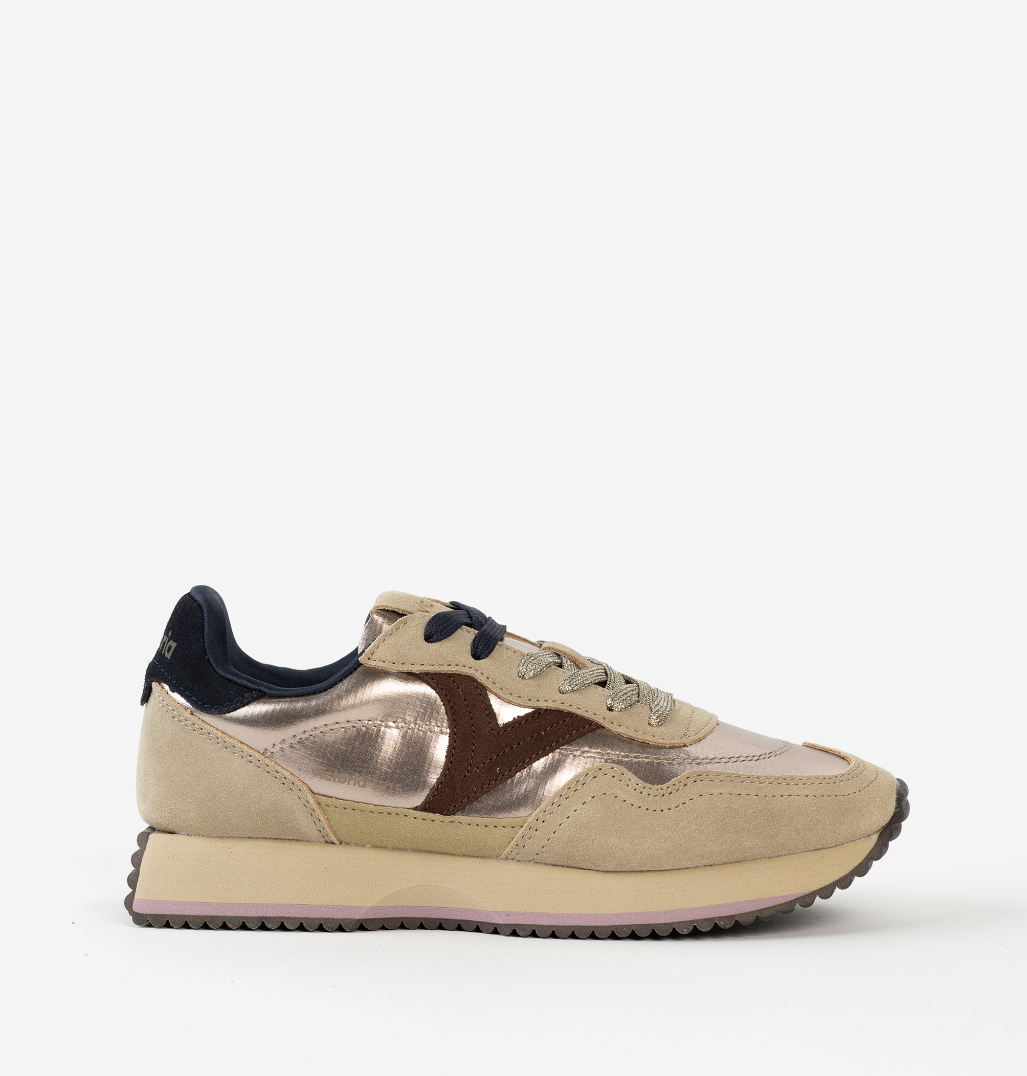 COSMOS METAL NYLON & SUEDE