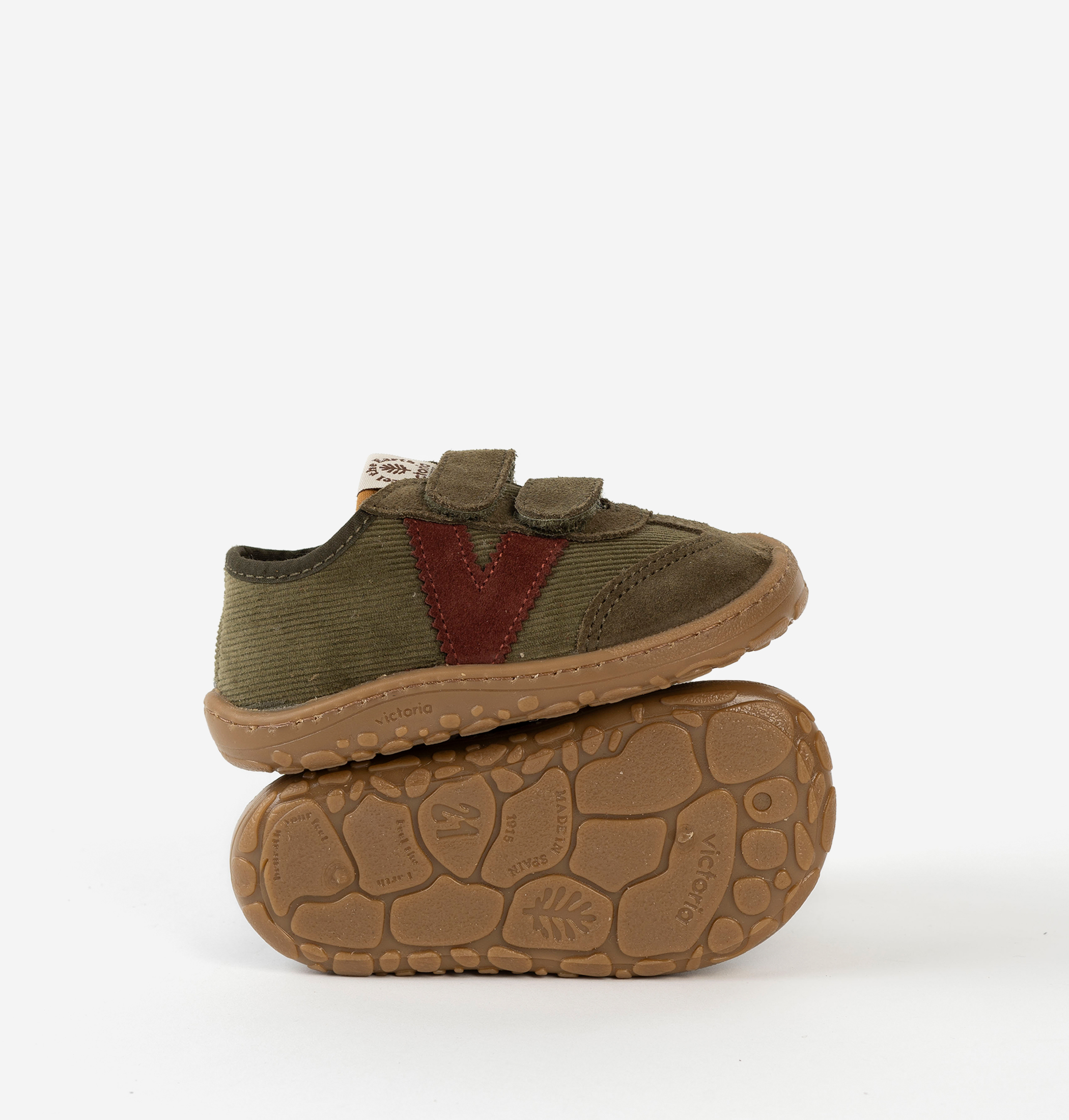 BOSCO CICLISTA BAREFOOT STRAPS CORDUROY & SUEDE