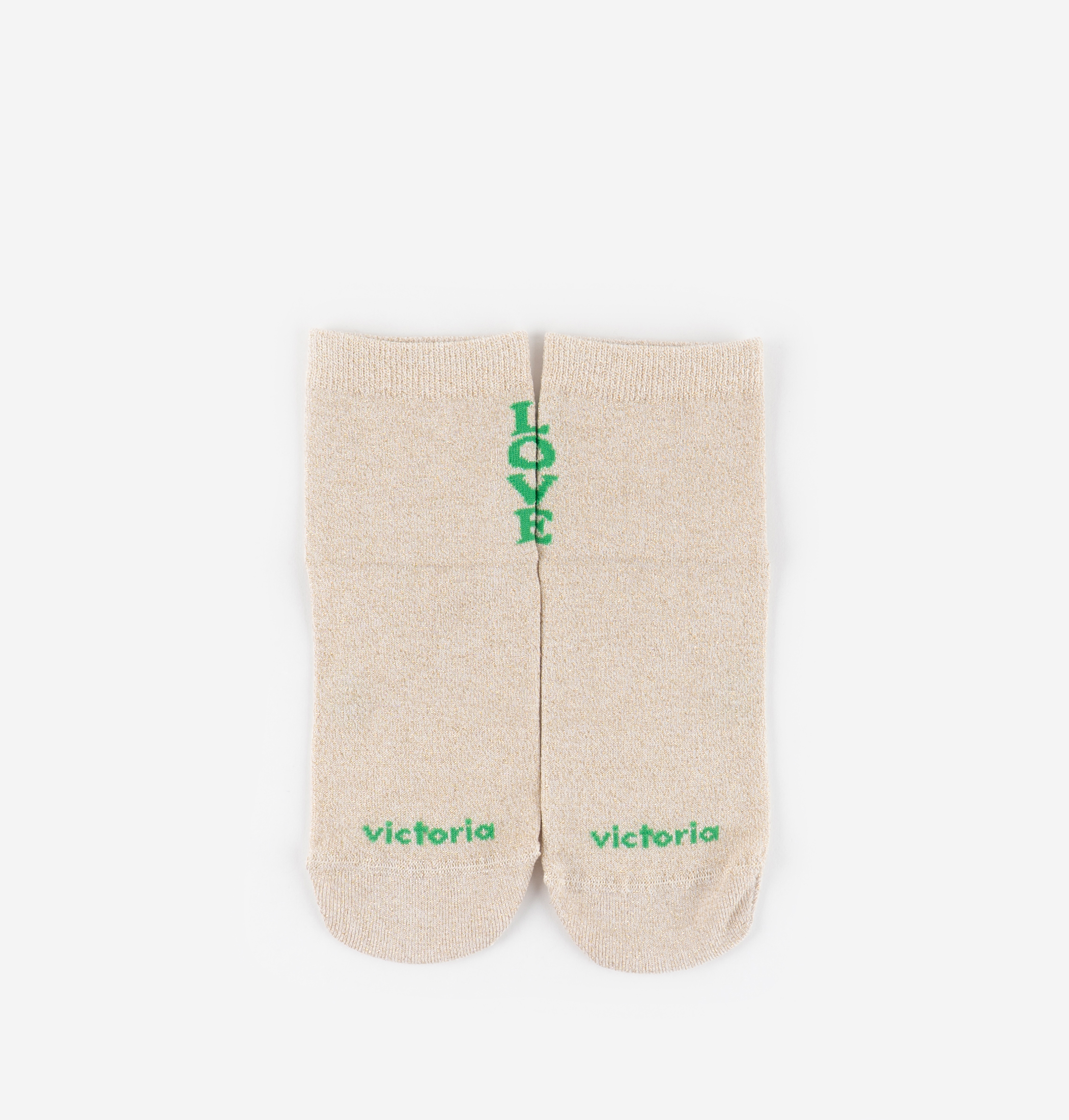 MEIA BAREFOOT LUREX LOVE