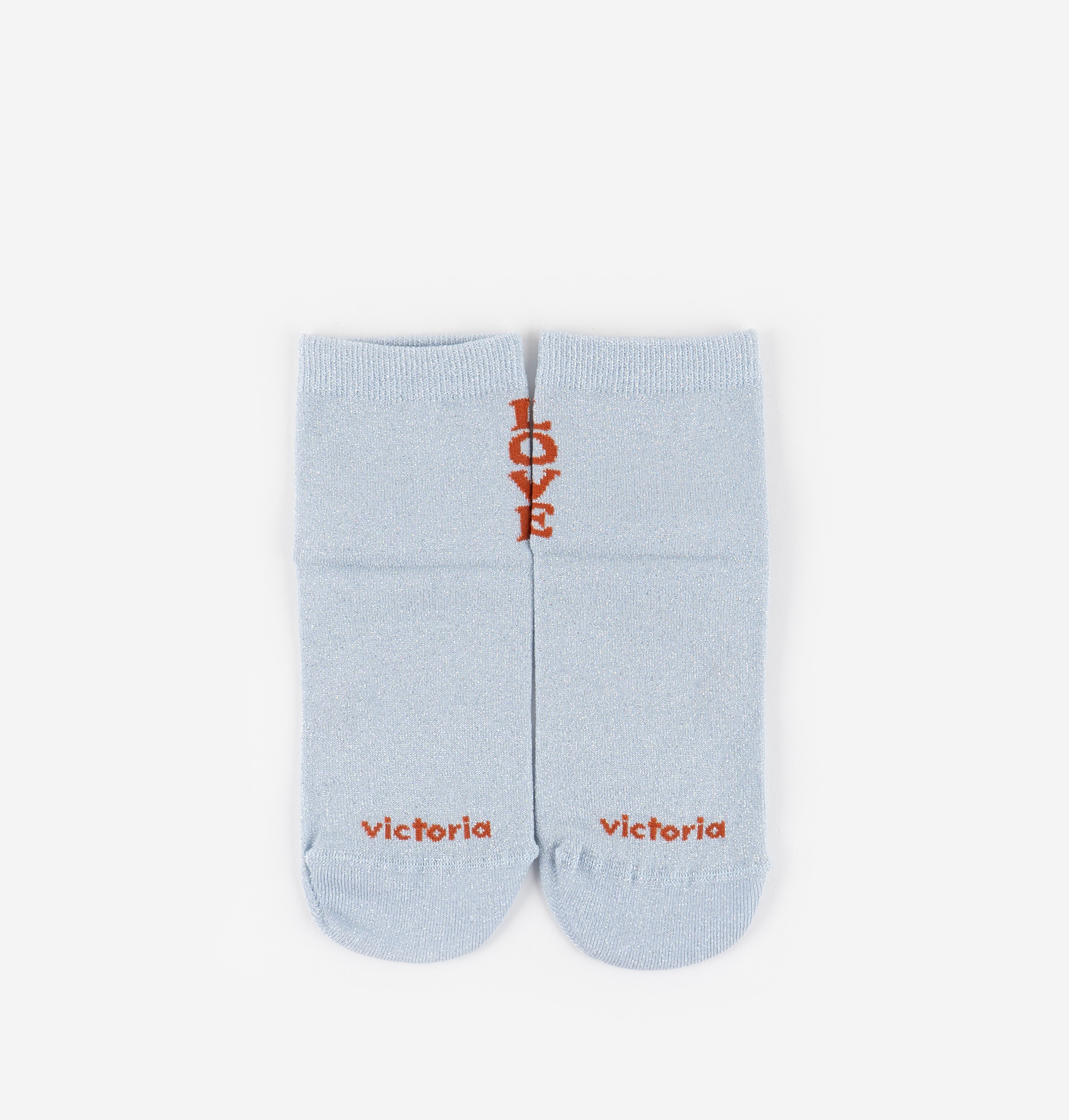 MEIA BAREFOOT LUREX LOVE