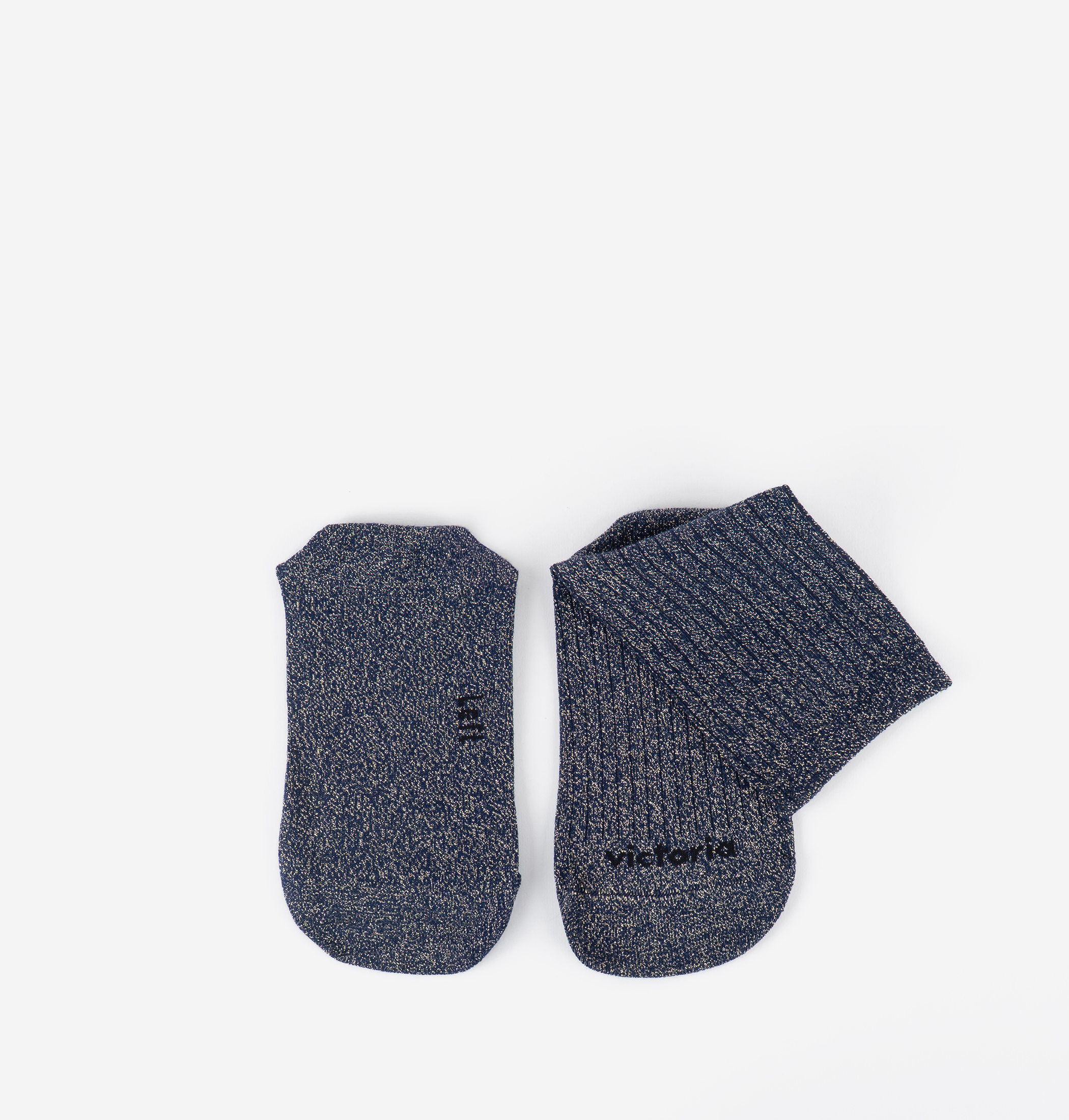 MEIA BAREFOOT LUREX