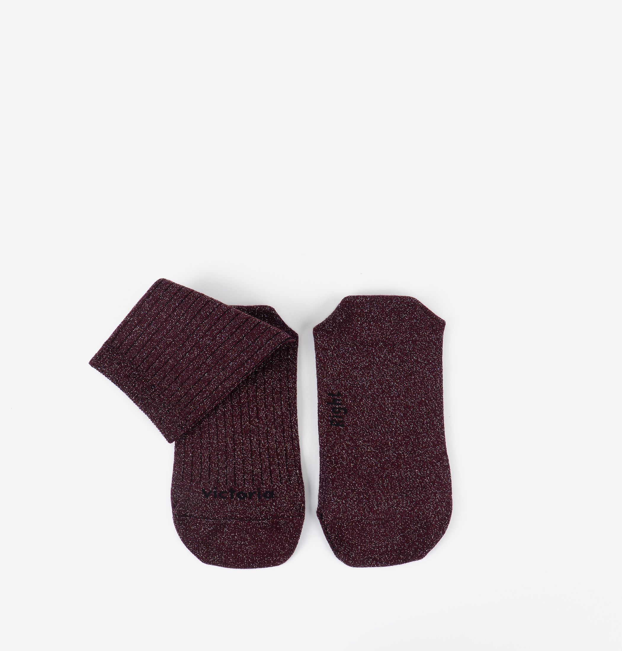 MEIA BAREFOOT LUREX